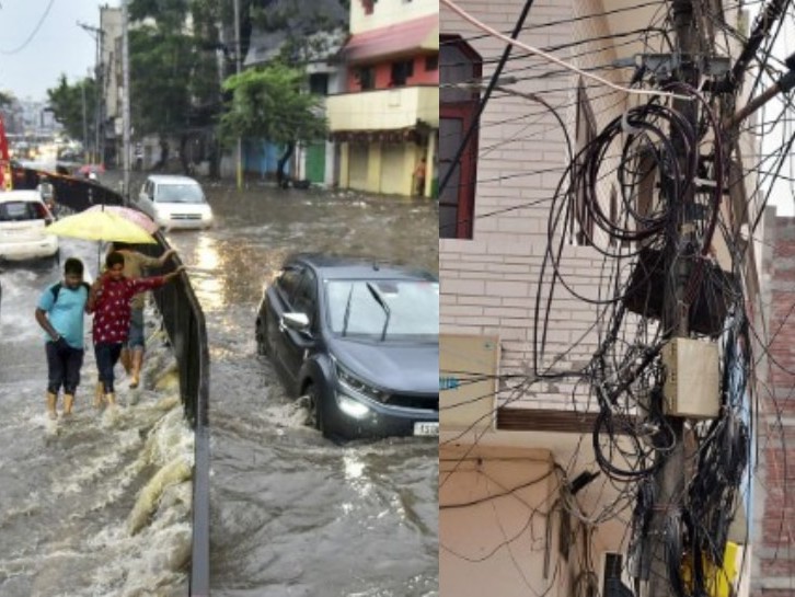 భారీ వర్షాలు.. విద్యుత్ అధికారులహెచ్చరికలు