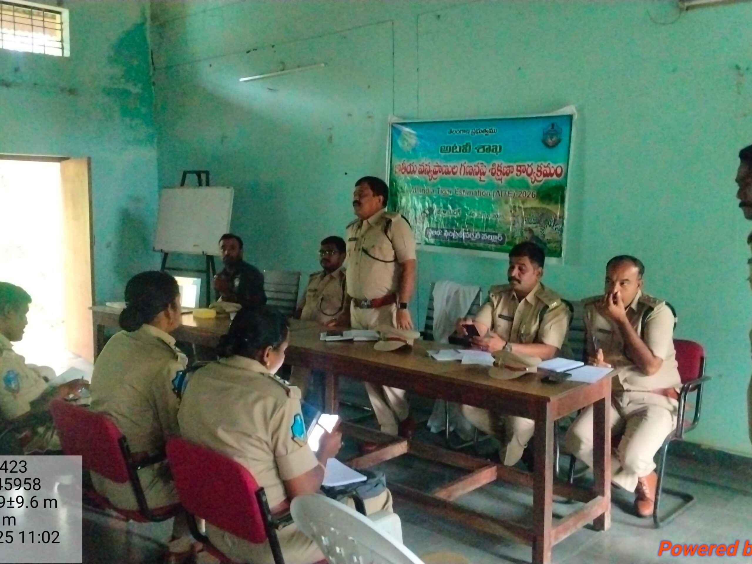 వన్యప్రాణుల గణనపై శిక్షణ కార్యక్రమం