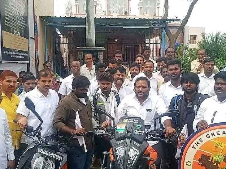 కుప్పంలో గ్రేట్ ఆంధ్రా రైడ్ ప్రారంభం