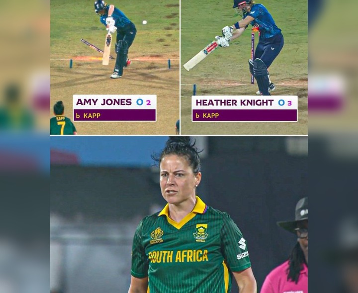 WWC సెమీస్: ఒక్క రన్‌కే మూడు వికెట్లు