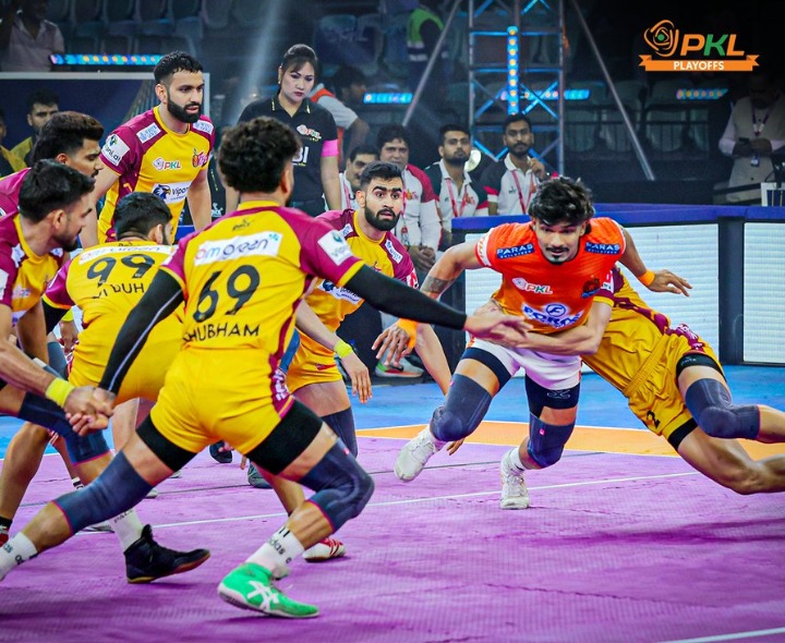 PKL: హాఫ్ టైం.. ఆధిక్యంలో తెలుగు టైటాన్స్