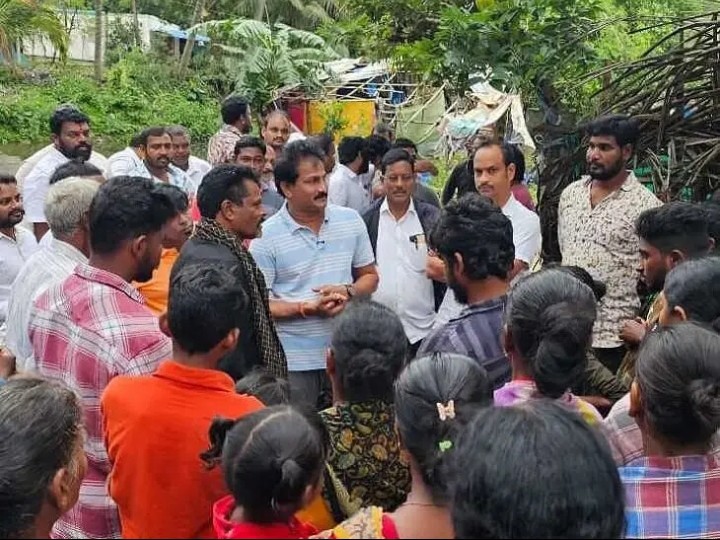 తుపాన్ ప్రభావిత ప్రాంతాల్లో పర్యటించిన ఎమ్మెల్యే