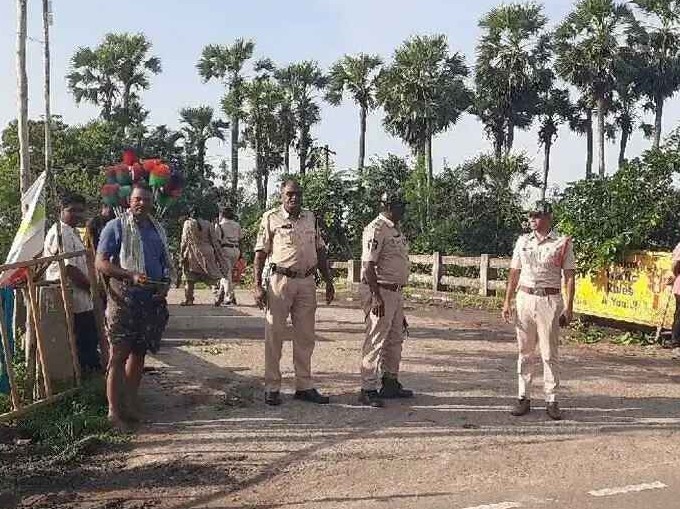 పవన్ కళ్యాణ్ పర్యటనతో భారీ బందోబస్తు