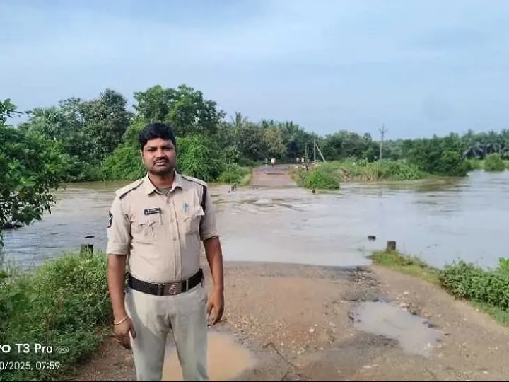 ఉద్ధృతంగా మారిన గుండేరు వాగు