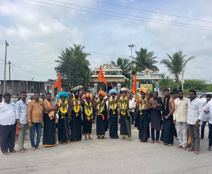 తూప్రాన్‌ నుంచి శబరికి మహా ప్రాదయాత్ర