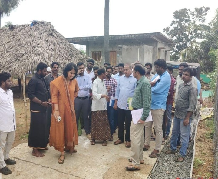 మ్యాజిక్ డైన్‌లను పరిశీలించిన జిల్లా కలెక్టర్