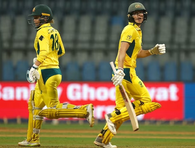 INDw vs AUSw: దూకుడుగా ఆడుతున్న ఆసీస్‌