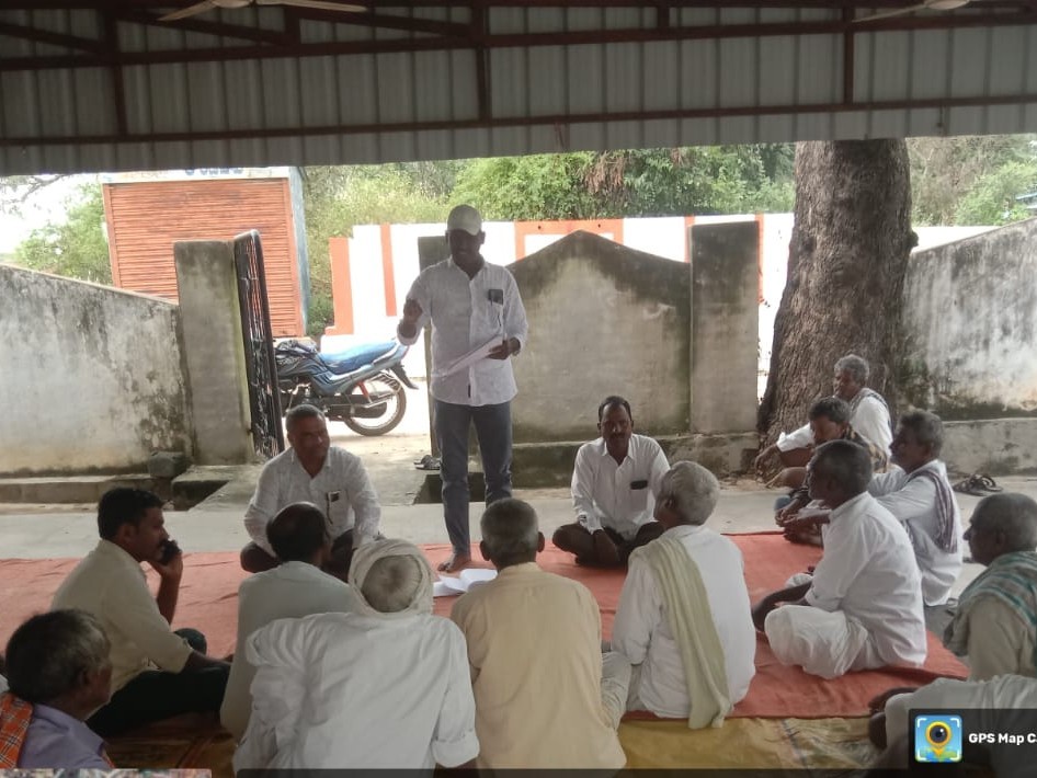 ఉపాధి హామీ అభివృద్ధి కార్యక్రమాలపై గ్రామసభ