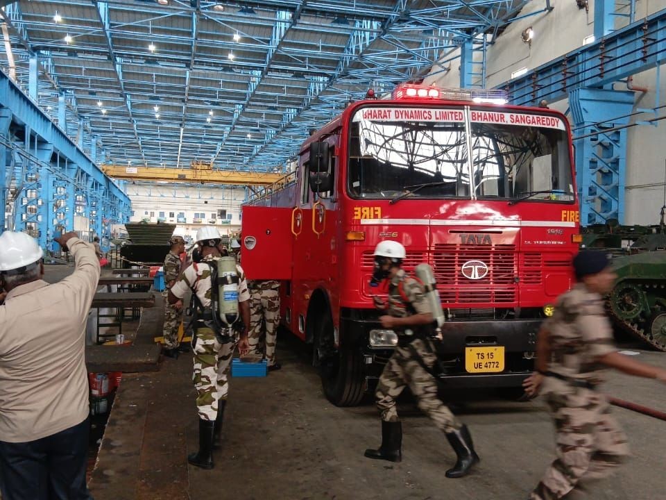 ఓడిఎఫ్ లో మాక్ డ్రిల్‌పై అవగాహన