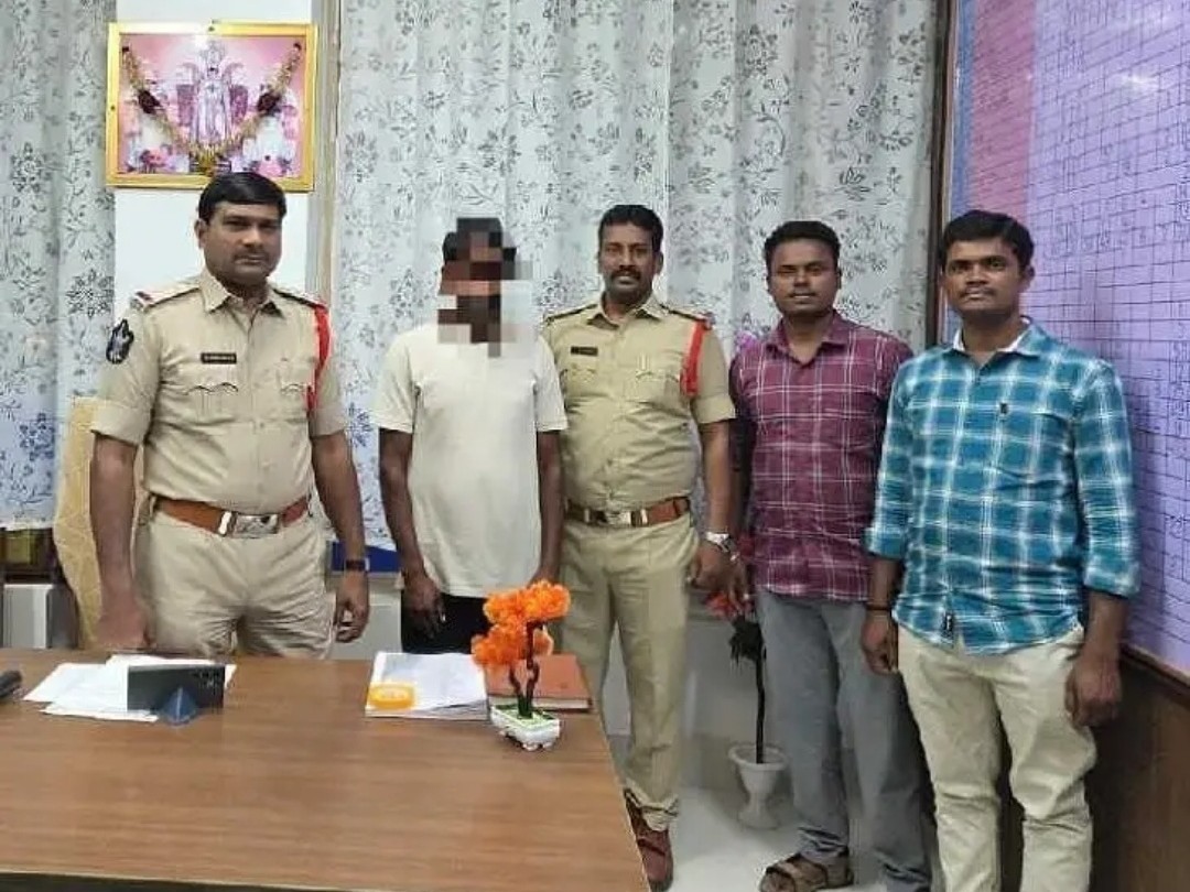 కుప్పంలో ఐదేళ్ల తర్వాత ఒకరి అరెస్ట్