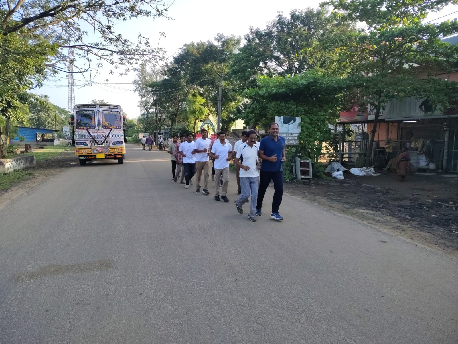 పోలీస్ స్టేషన్ పరిధిలో రన్‌ఫర్ యూనిటీ కార్యక్రమం