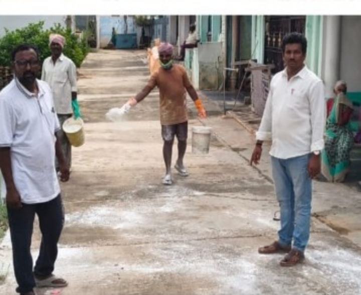 కంభం‌లో శానిటేషన్ కార్యక్రమం