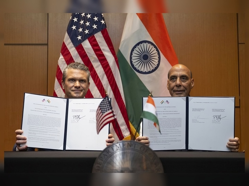 US-భారత్ మధ్య 10 ఏళ్ల రక్షణ ఒప్పందం