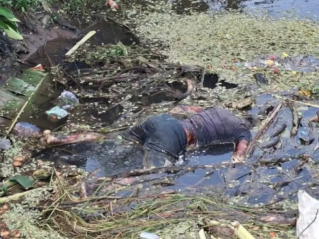 పంట కాలువలో మృతదేహం లభ్యం