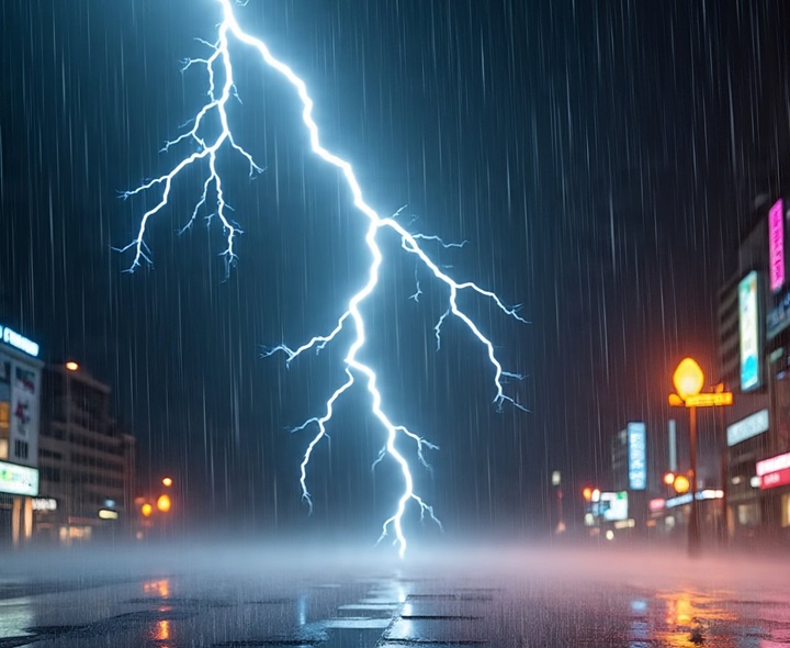 రేపు పిడుగులతో కూడిన వర్షం