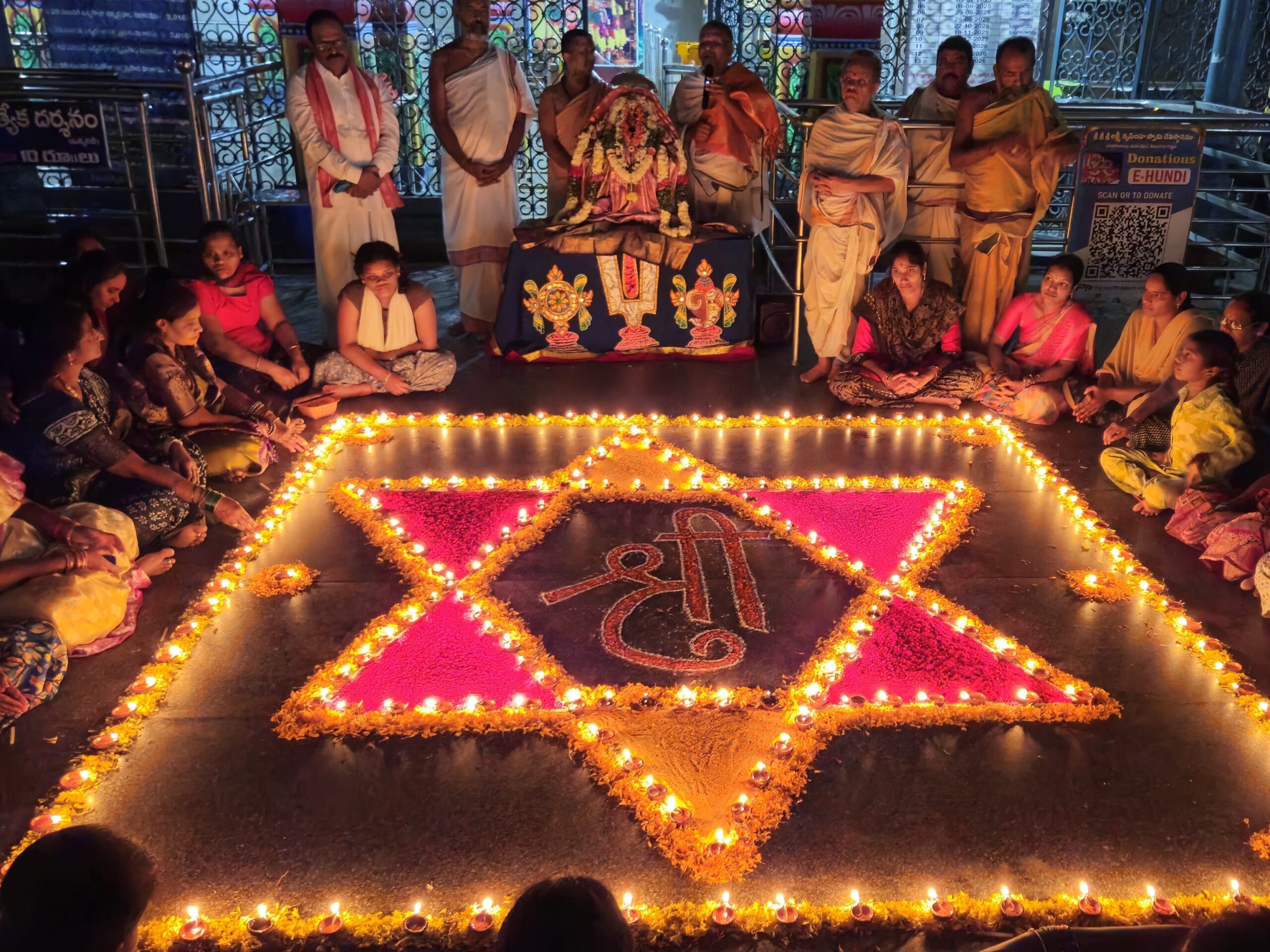 నాచగిరి క్షేత్రంలో దీపోత్సవం