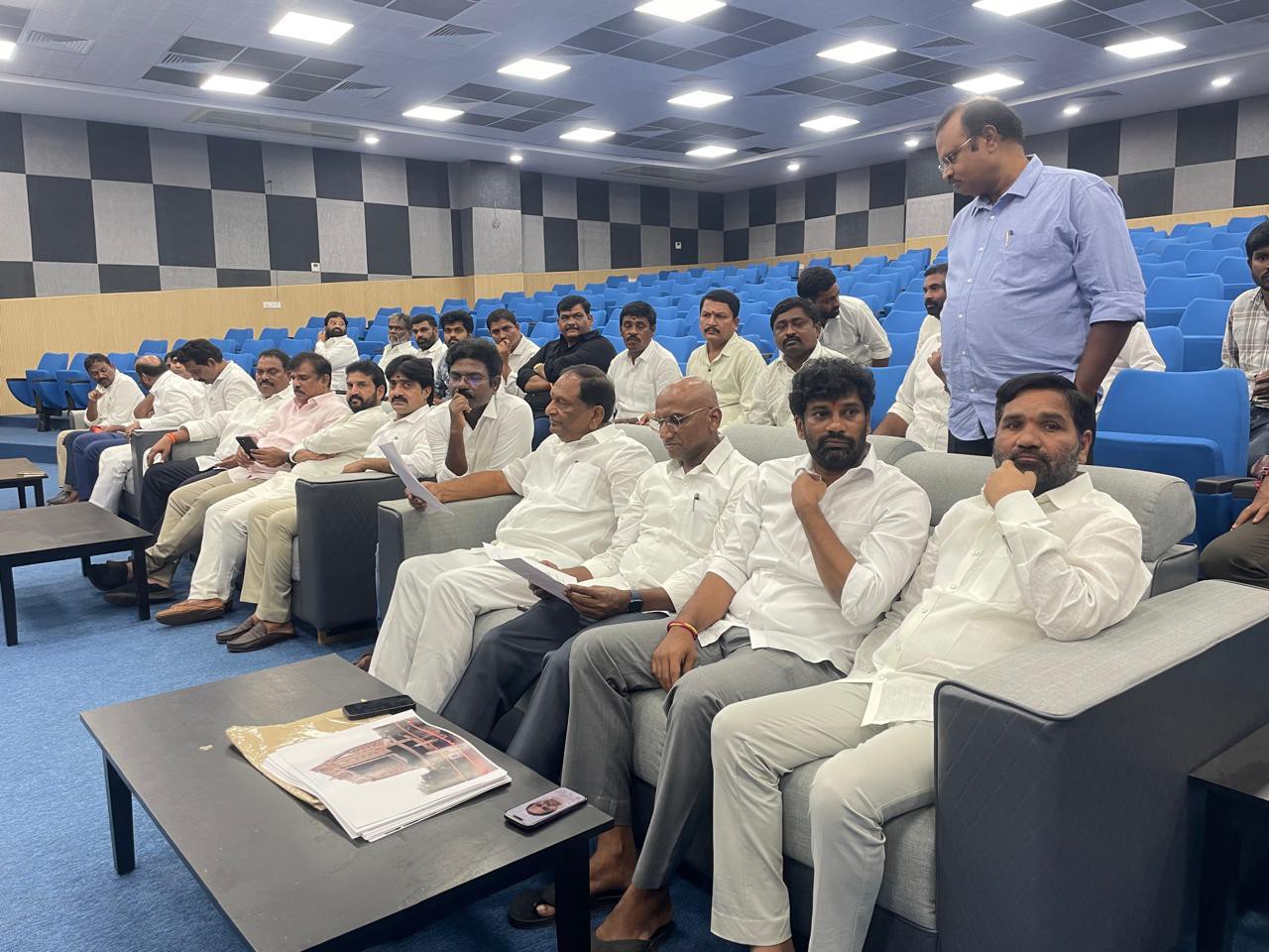 సెంటర్ ఆఫ్ దళిత్ స్టడీస్ కార్యక్రమంలో జిల్లా BRS నాయకులు