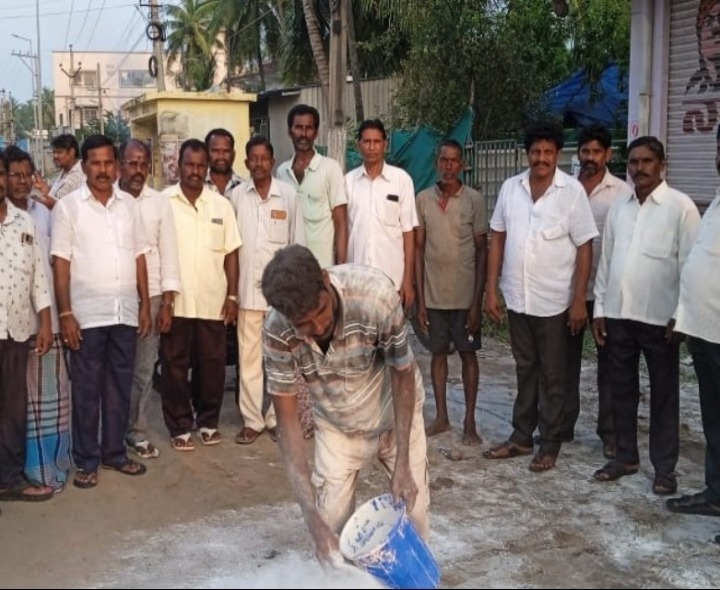 ముత్యాలపల్లిలో ప్రత్యేక శానిటేషన్