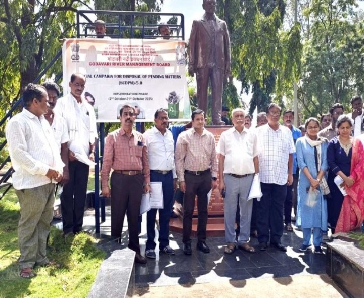 నిజాంసాగర్‌ ప్రాజెక్ట్‌ను సందర్శించిన జీఆర్‌ఎంబీ ఛైర్మన్‌