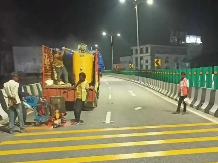 గరుడవారధిపై ప్రమాదాలు జరగకుండా జాగ్రత్తలు