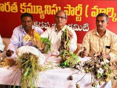 ‘దెబ్బతిన్న పంటలకు నష్టపరిహారం ఇవ్వాలి’