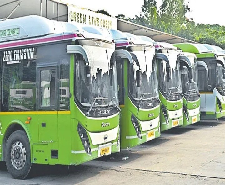 గ్రేటర్ ఆర్టీసీలో ఎలక్ట్రికల్ బస్సుల జోరు