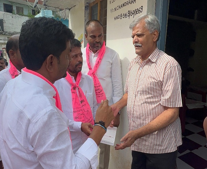 రహమత్ నగర్ డివిజన్‌లో బీఆర్ఎస్ ప్రచారం