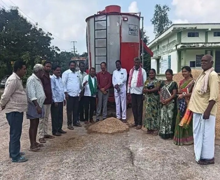 డ్రై మిషన్‌ను ప్రారంభించిన మార్కెట్ ఛైర్మన్