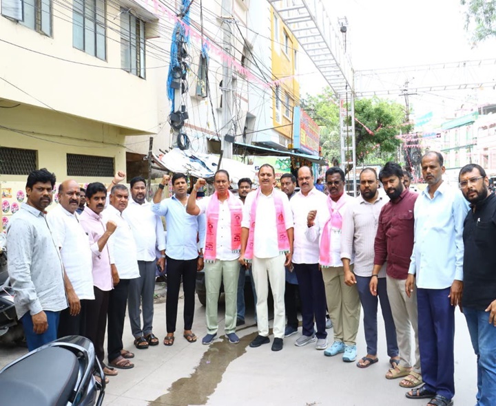 జూబ్లీహిల్స్‌లో బీఆర్ఎస్ ప్రచారం