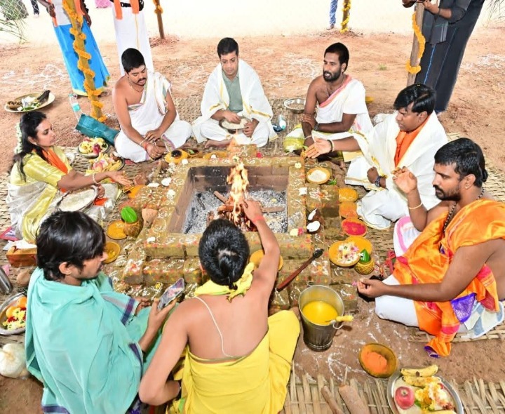 మహాయాగ కార్యక్రమంలో పాల్గొన్న ఎమ్మేల్యే