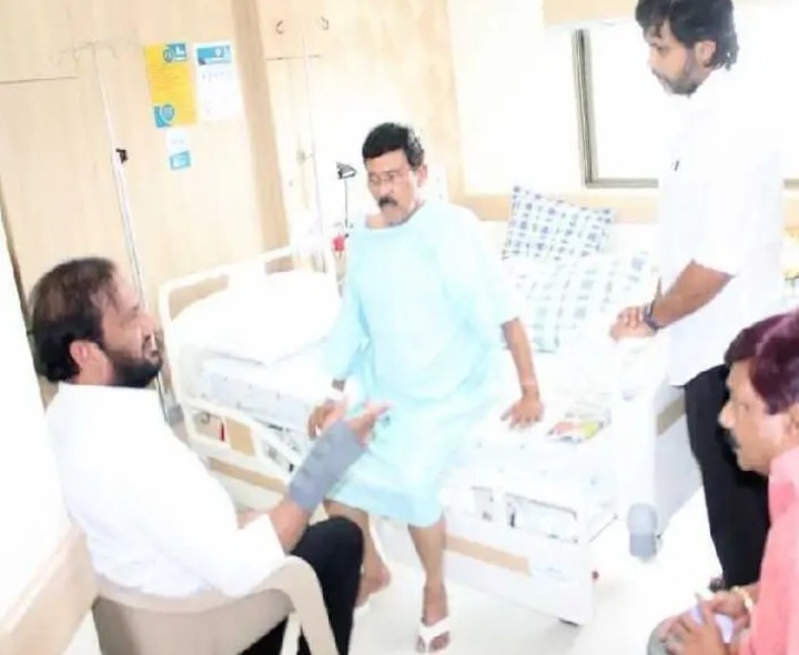 ఉదయగిరి ఇంఛార్జ్‌ను పరామర్శించిన మాజీ MLA