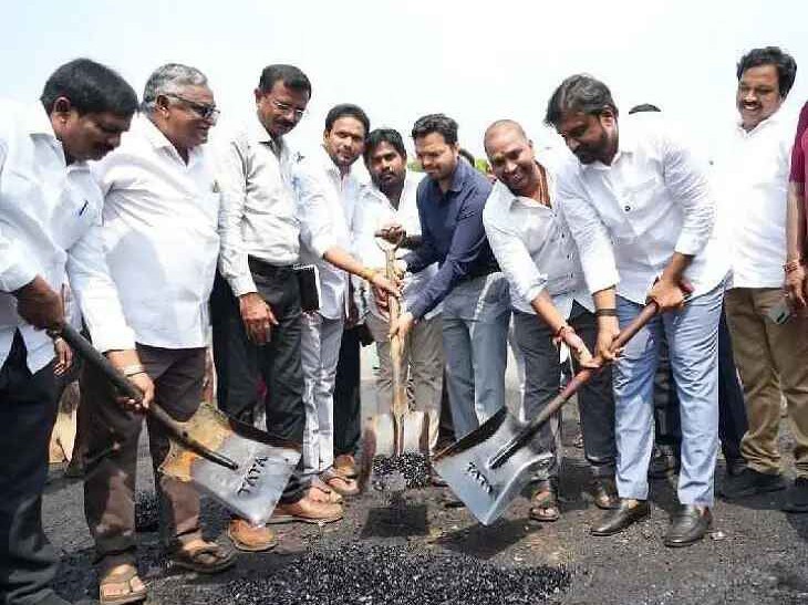 పాట్ హోల్ ఫ్రీ సిటీ కార్యక్రమాన్ని ప్రారంభించిన ఎమ్మెల్యే