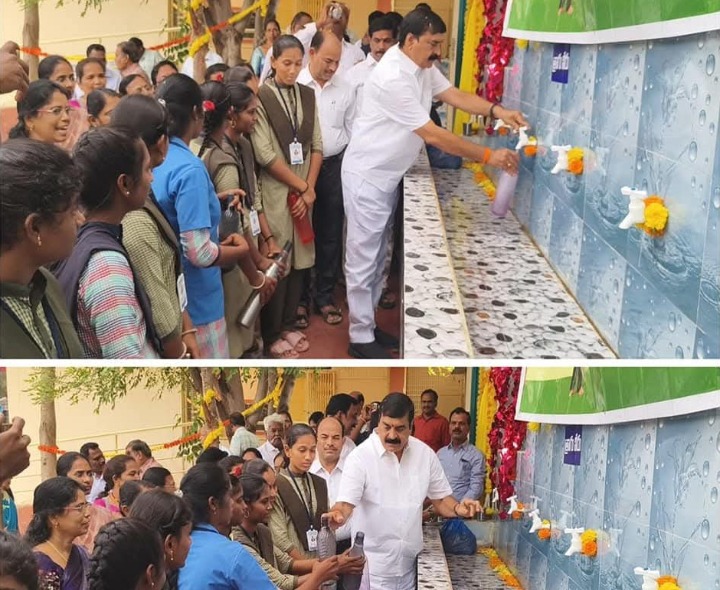 ఆర్వో ప్లాంట్‌ను ప్రారంభించిన ఎంపీ