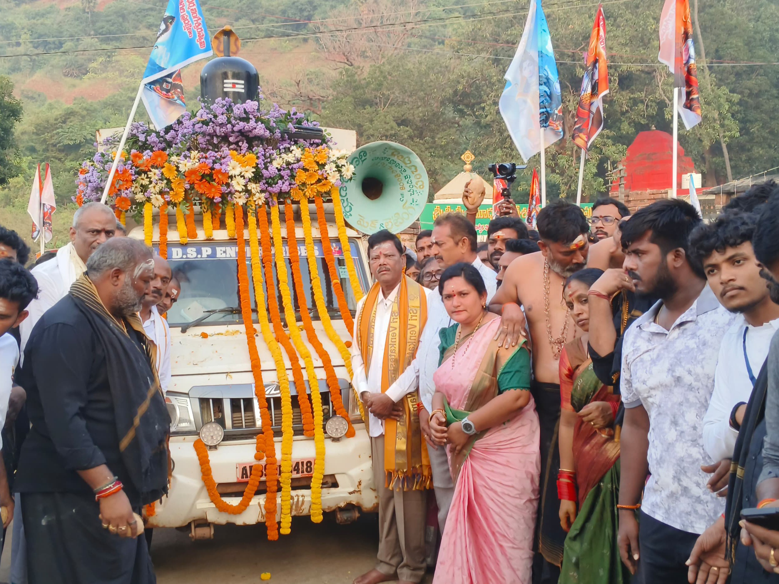 ఉమా ధర్మలింగేశ్వర స్వామి ఫణిగిరి ప్రదక్షిణ ప్రారంభం