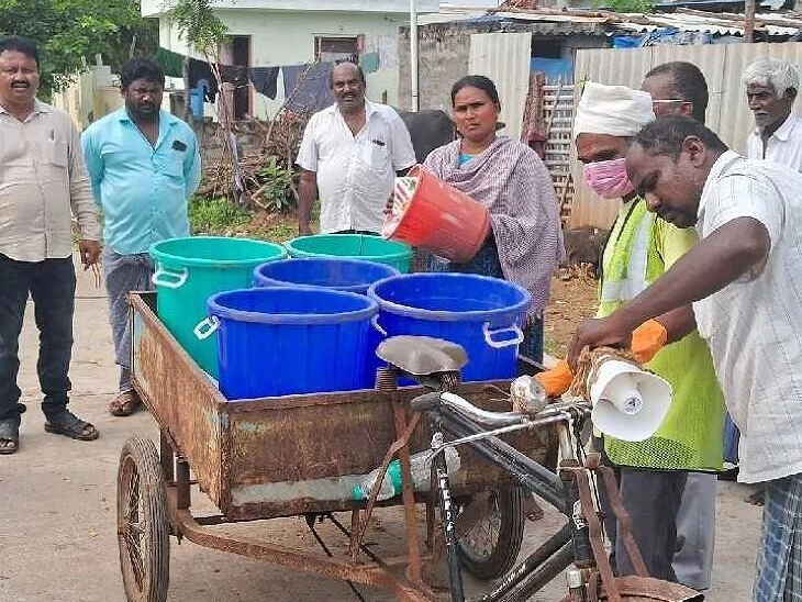 కందులూరులో పర్యటించిన జిల్లా పంచాయతీ అధికారి