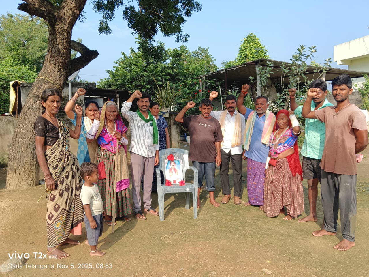 గిరిజన తండాలో ధర్మానాయక్ వర్ధంతి