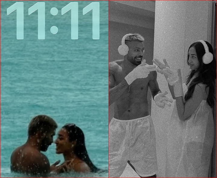 గర్ల్‌ఫ్రెండ్‌తో హార్దిక్ జలకాలు.. ఫొటోలు వైరల్