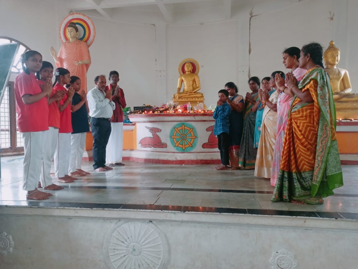 పాగోలులో ఘనంగా బుద్ధ పౌర్ణమి వేడుకలు