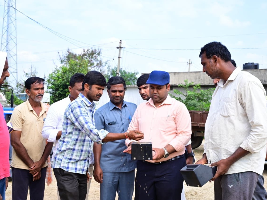 ’34 వేల మెట్రిక్ టన్నులు ధాన్యం కొనుగోలు’