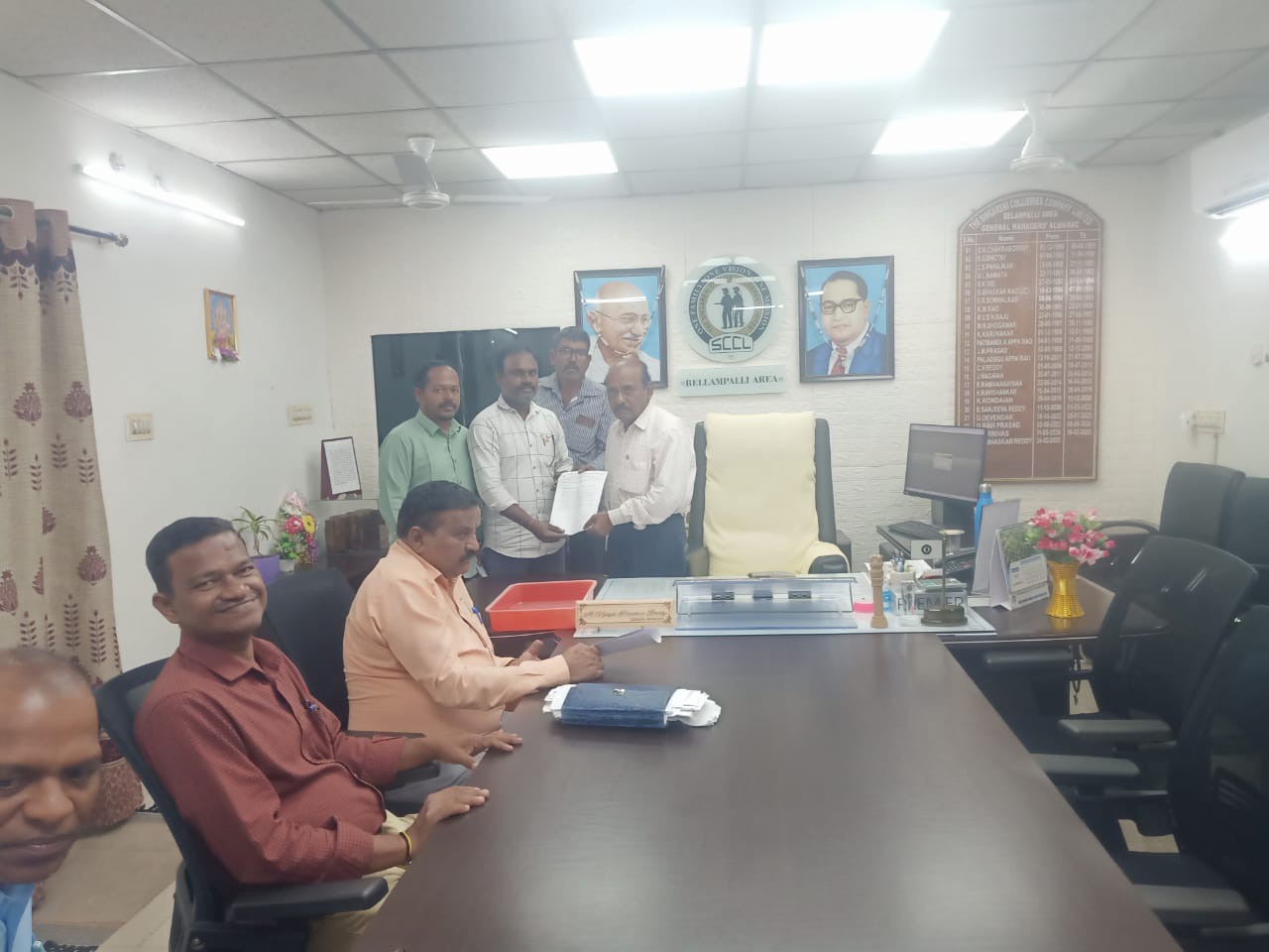 ‘గోలేటి ఏరియా వర్క్ షాప్‌కు పూర్వవైభవం తేవాలి’