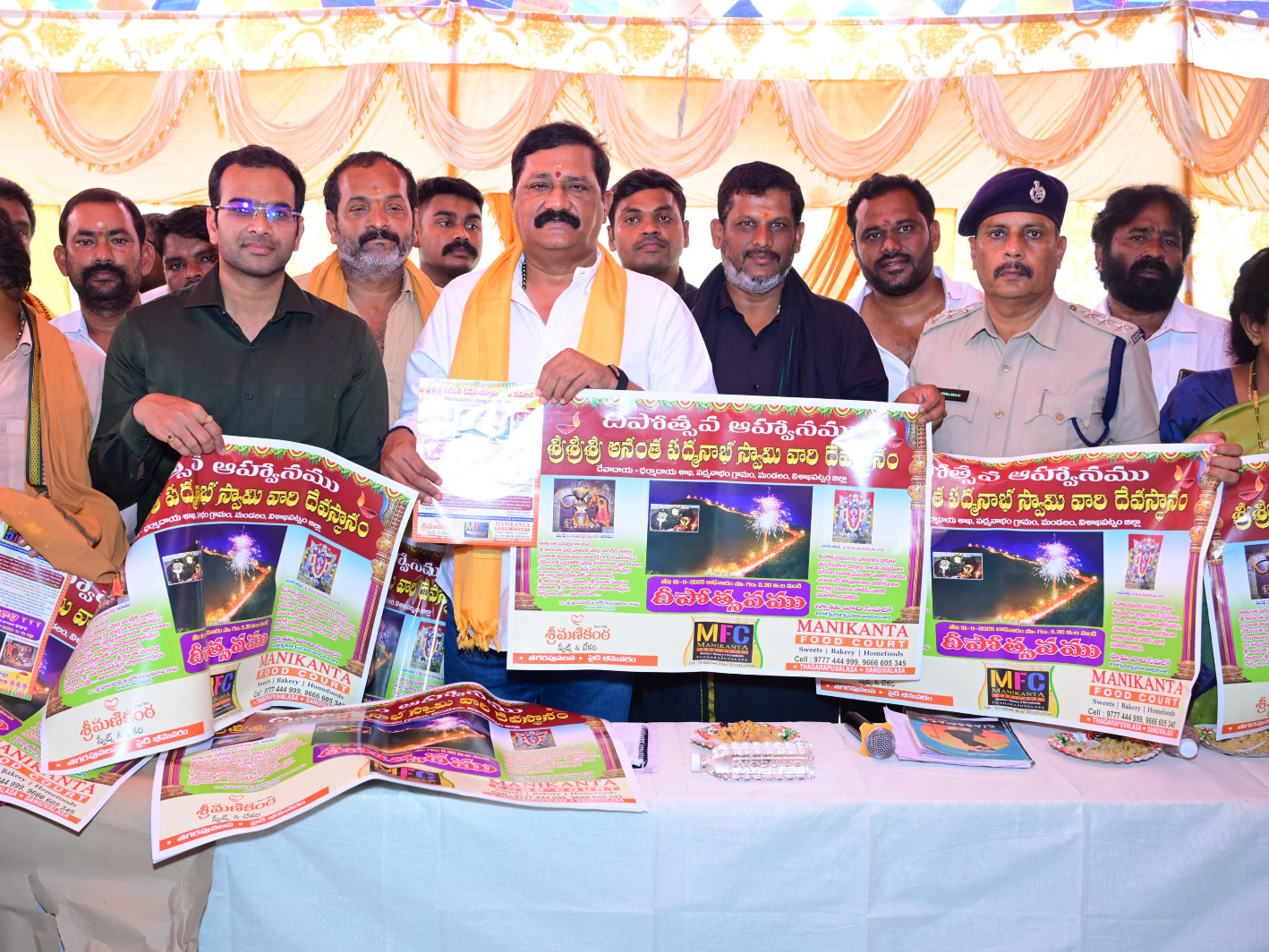 దీపోత్సవ ఏర్పాట్లపై సూచనలు చేసిన ఎమ్మెల్యే