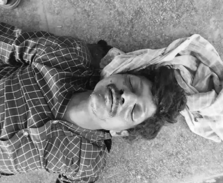 తెనాలి రైల్వే స్టేషన్‌లో గుర్తు తెలియని వ్యక్తి మృతి