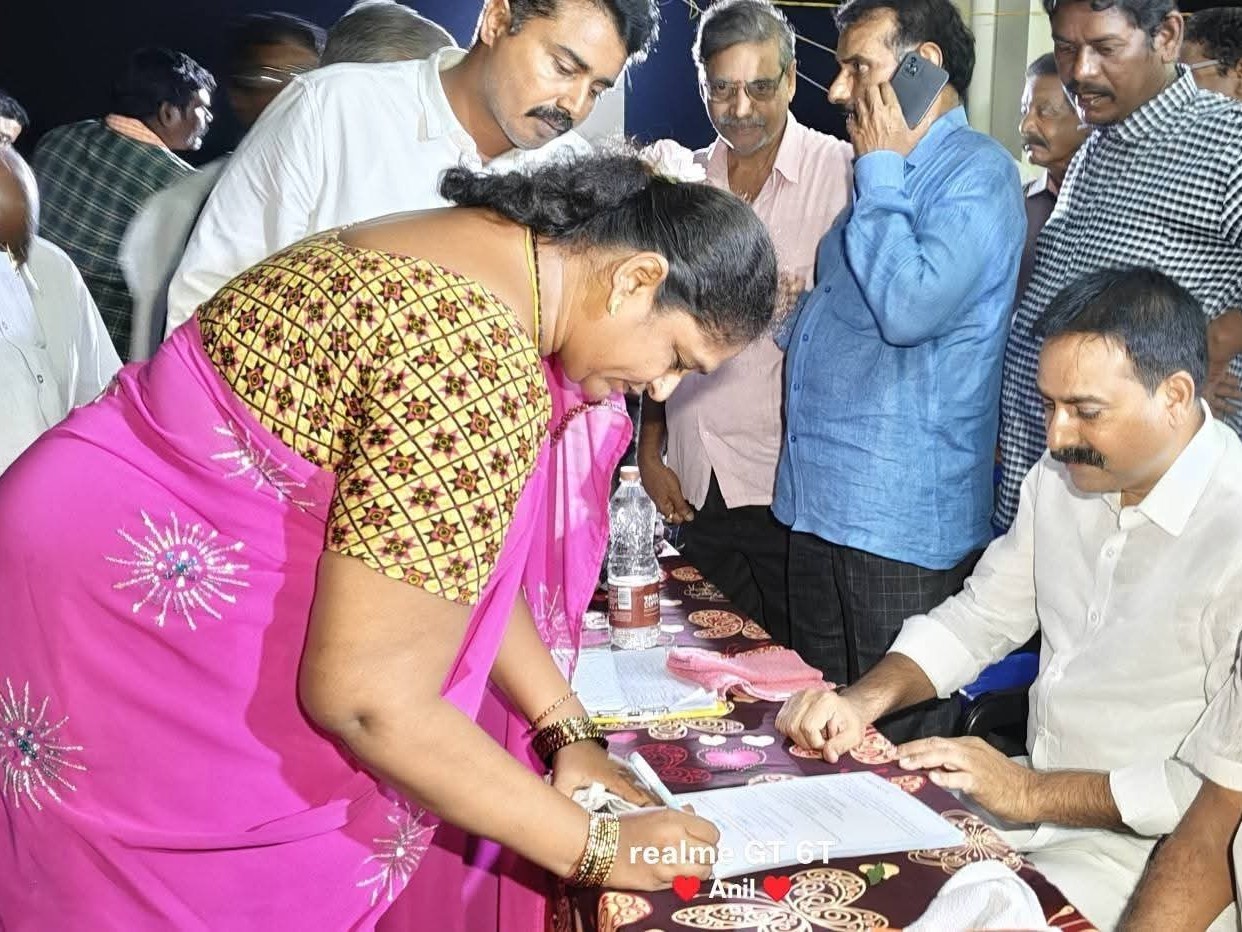 తెనాలిలో వైసీపీ ‘కోటి సంతకాల సేకరణ’