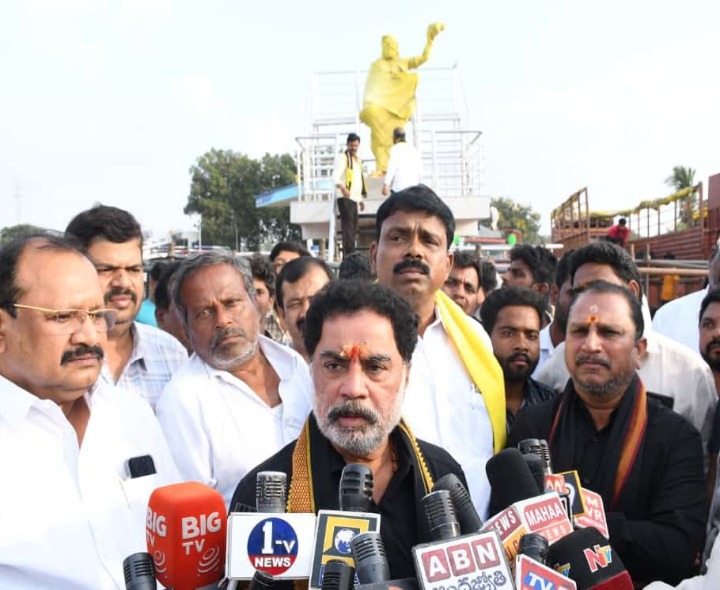 మంత్రి లోకేష్ పర్యటన ఏర్పాట్లను పరిశీలించిన ఎమ్మెల్యేలు