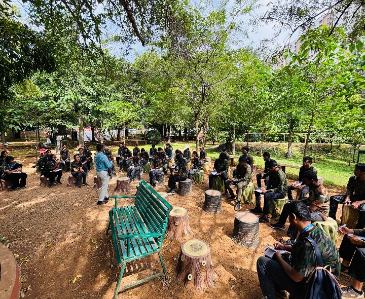 HYD బొటానికల్ గార్డెన్‌లో ఫారెస్ట్రీ ట్రైనింగ్