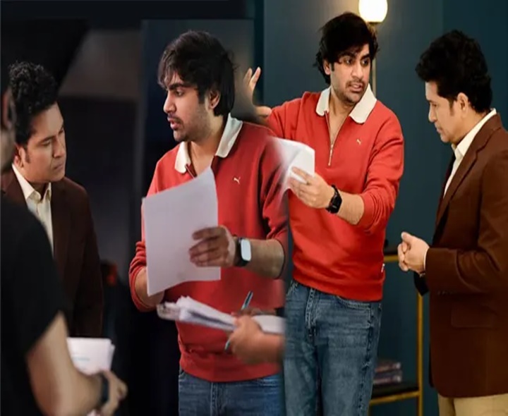 సుజీత్ డైరెక్షన్‌లో ‘క్రికెట్ దిగ్గజం’ యాడ్.. పిక్స్ వైరల్