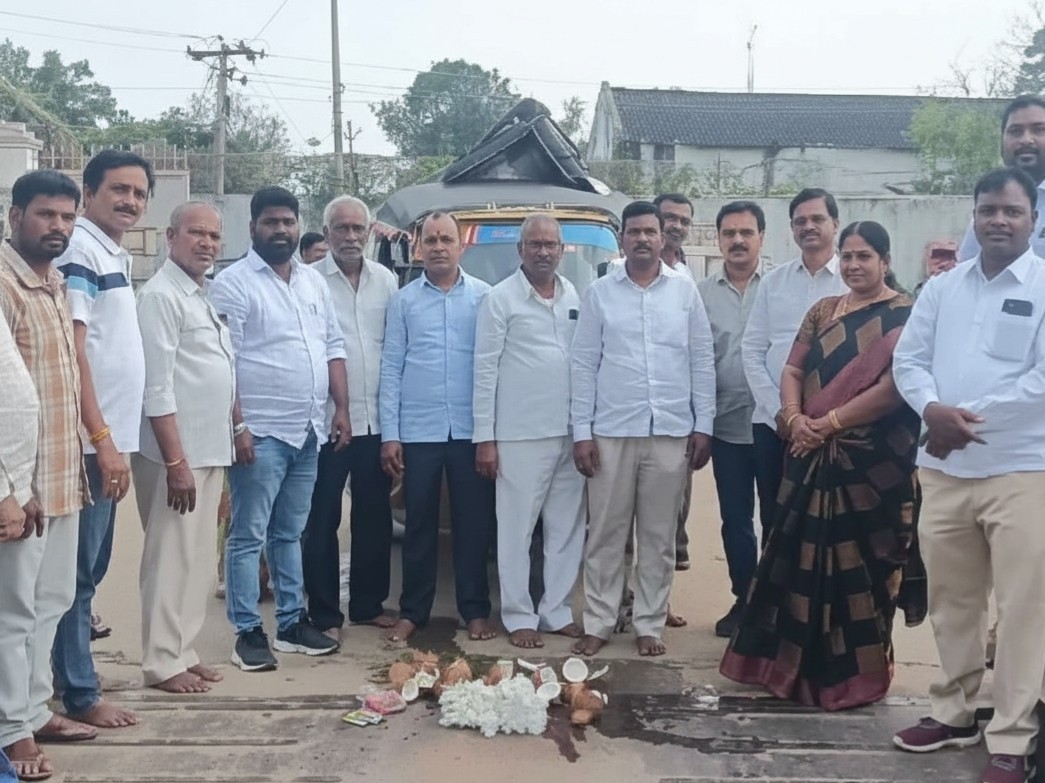 జడ్చర్లలో సీసీఐ పత్తి కొనుగోలు కేంద్రం ప్రారంభం