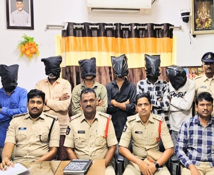 7 మంది గంజాయి బ్యాచ్ అరెస్ట్