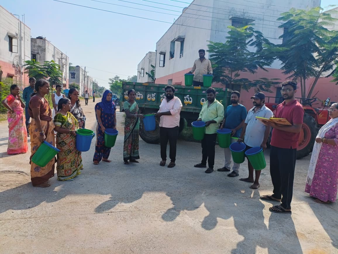 తడి చెత్త- పొడి చెత్తపై ఆవగాహన కార్యక్రమం