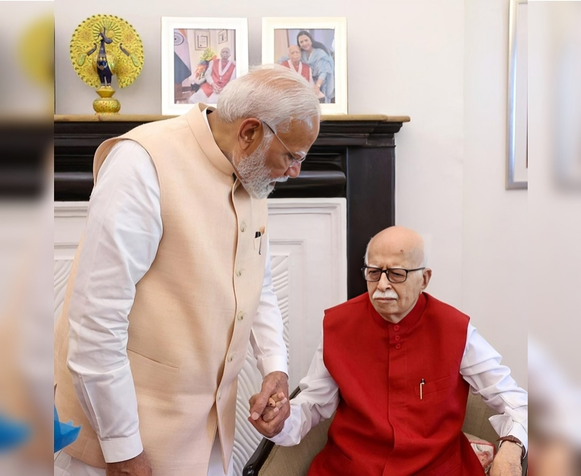 అద్వానీకి ప్రధాని మోదీ శుభాకాంక్షలు